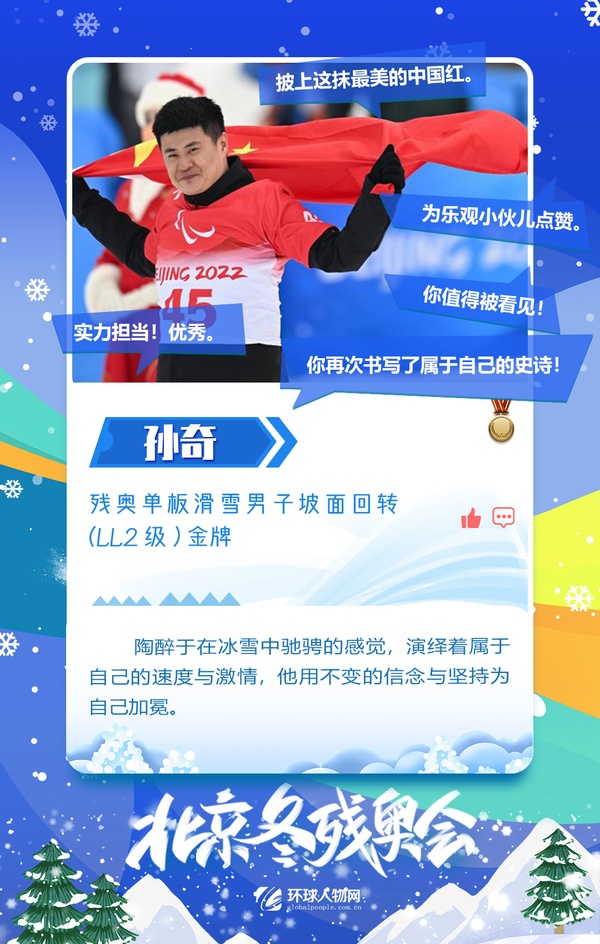 冬殘奧會(huì)收官！奪金運(yùn)動(dòng)員九宮格都放不下了
