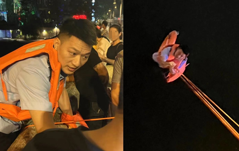 自貢救人民警談“走紅”：換作是誰，都會義無反顧