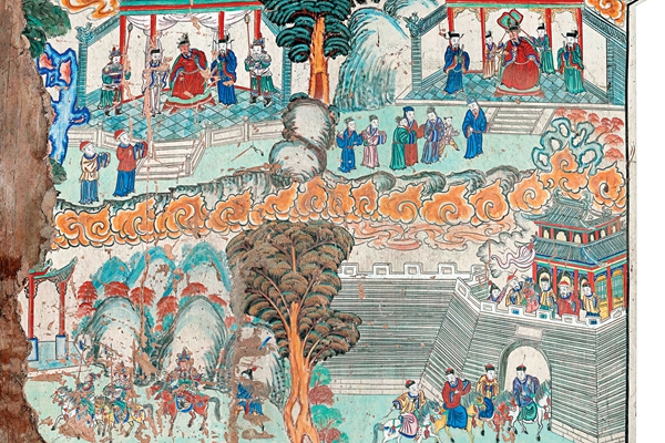 專(zhuān)訪文化研究學(xué)者楊平:鄉(xiāng)村古壁畫(huà)探幽記